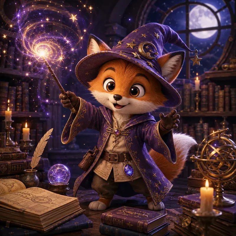 Charming 3D Character Illustrations