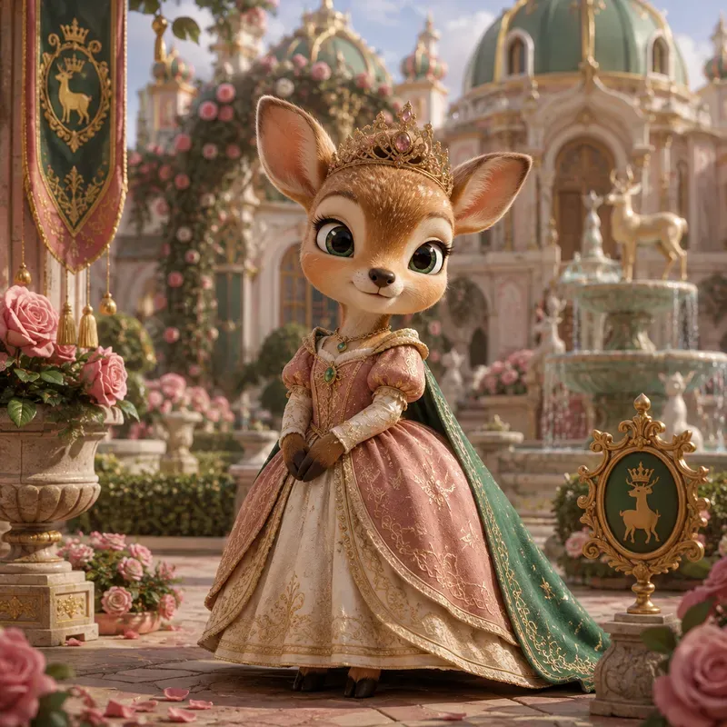 Charming 3D Character Illustrations