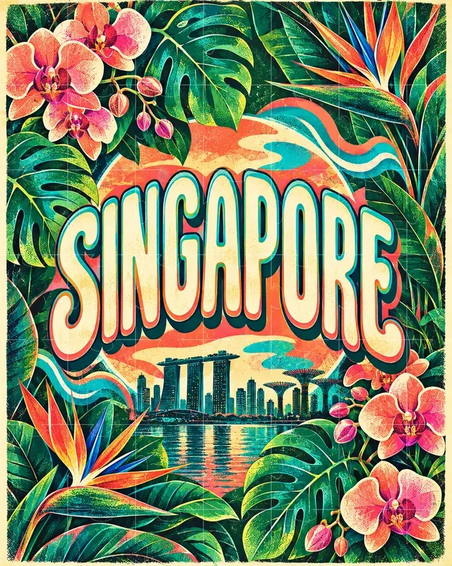 Psychedelic City Poster Generator