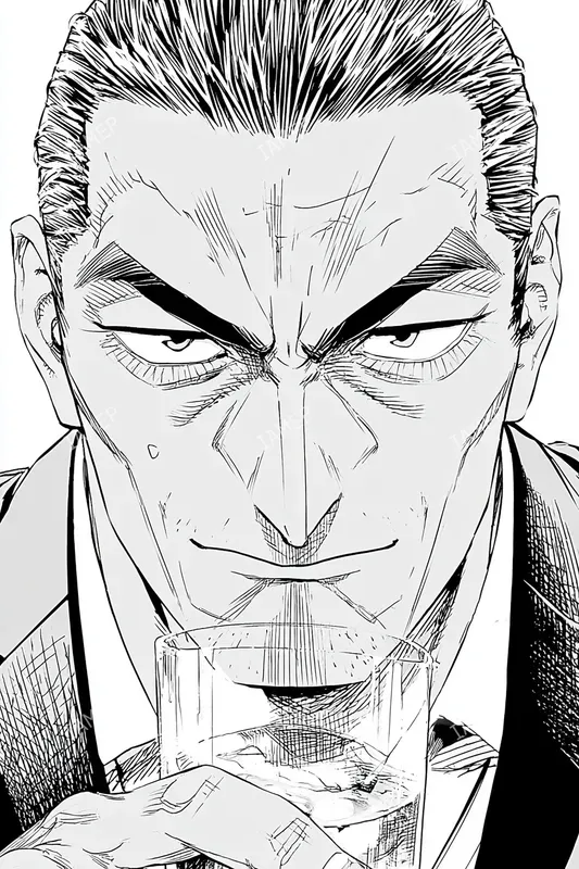 Black And White Manga Portraits