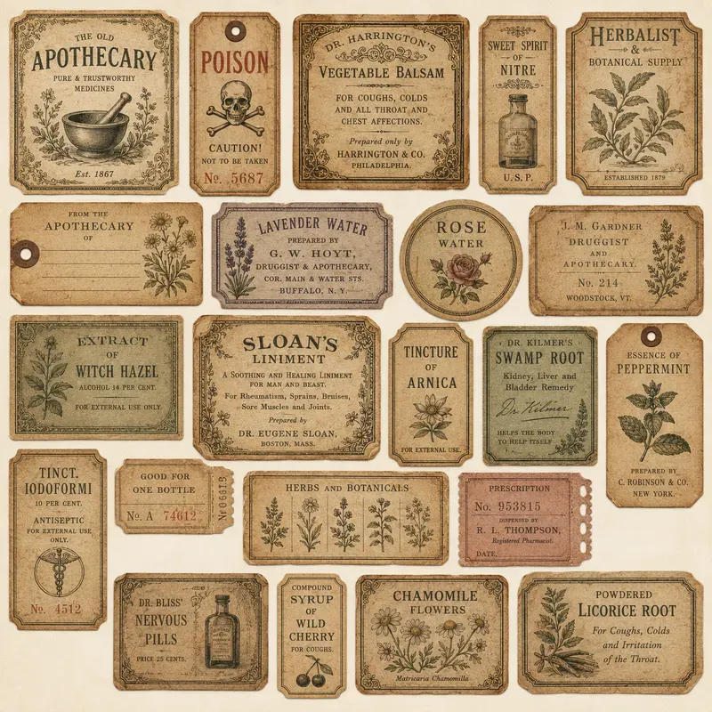 Vintage Junk Journal Ephemera Creators