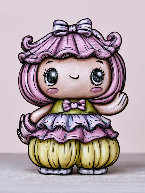 Kawaii Pop Surrealism Characters