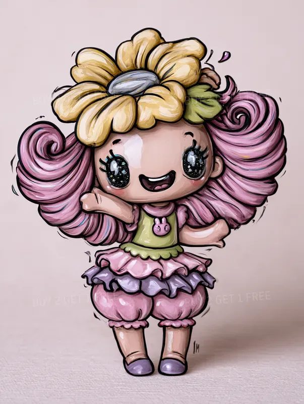 Kawaii Pop Surrealism Characters