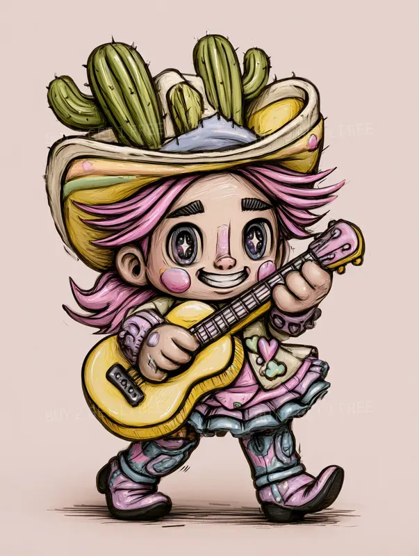 Kawaii Pop Surrealism Characters