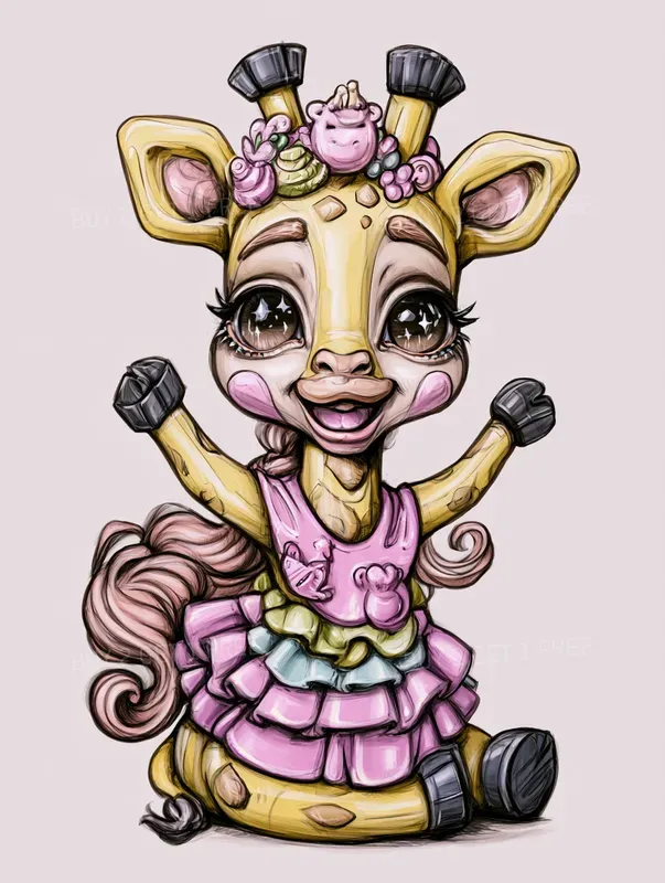 Kawaii Pop Surrealism Characters