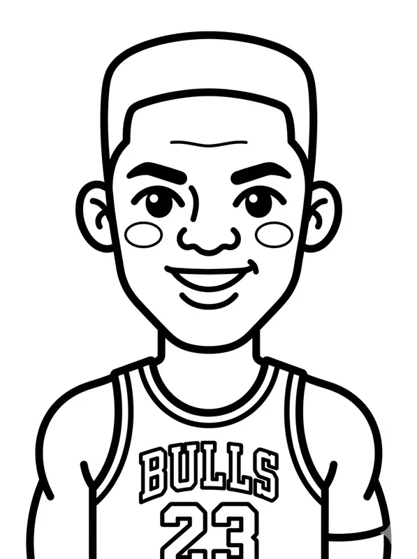 Kawaii Portraits Coloring Book Pages