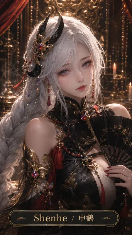 Genshin Impact Anime Cg Portraits