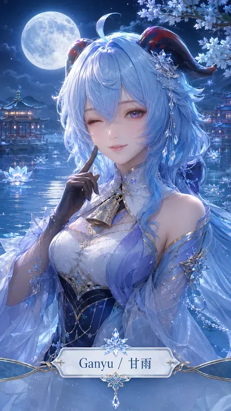 Genshin Impact Anime Cg Portraits