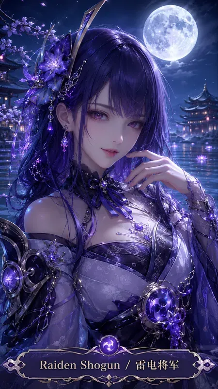 Genshin Impact Anime Cg Portraits