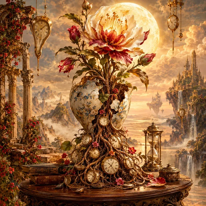 Surreal Time Gardens