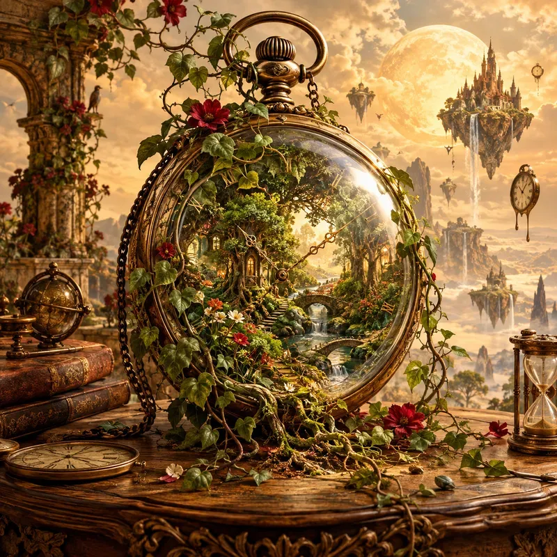 Surreal Time Gardens