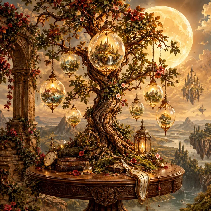 Surreal Time Gardens