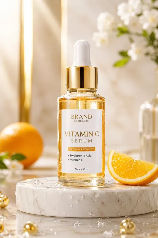 Luxury Skincare Product Ad Photos