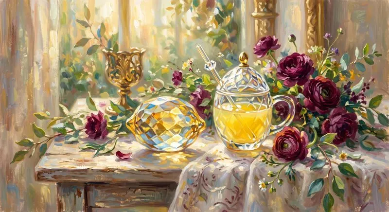Romantic Dreamy Fruit Juices