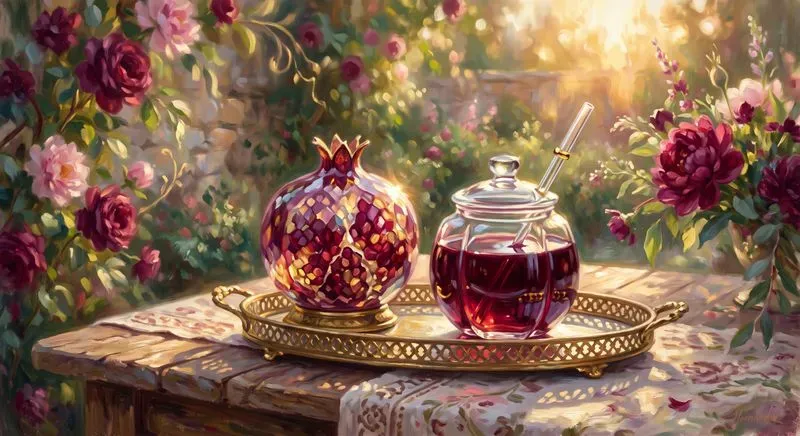 Romantic Dreamy Fruit Juices