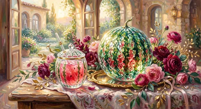 Romantic Dreamy Fruit Juices