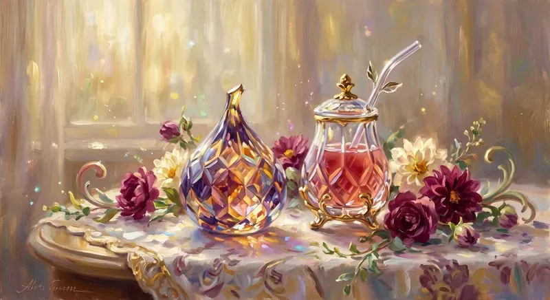 Romantic Dreamy Fruit Juices