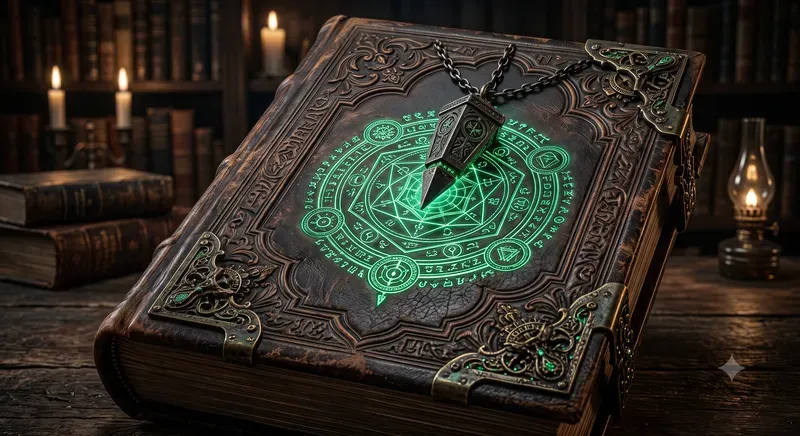 Antique Leather Grimoire Covers