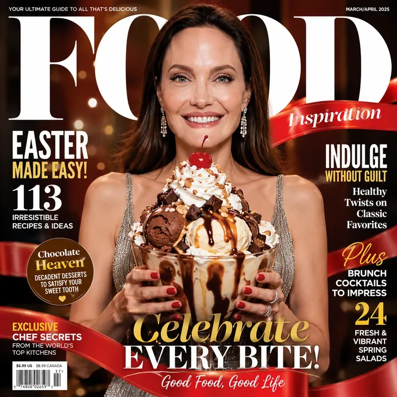 Luxury Food Cover Ad Maker Pros