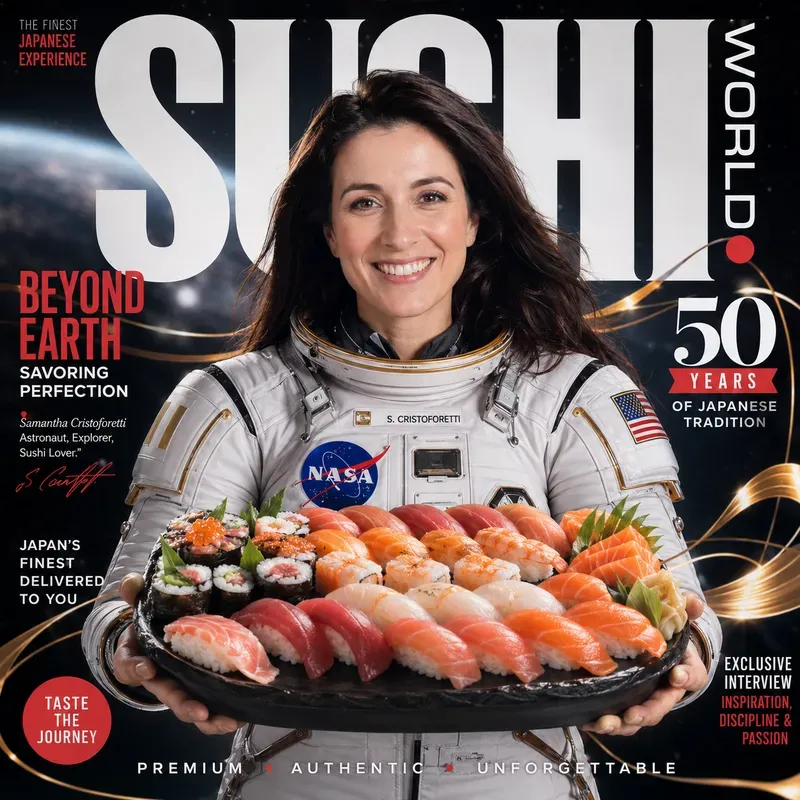 Luxury Food Cover Ad Maker Pros