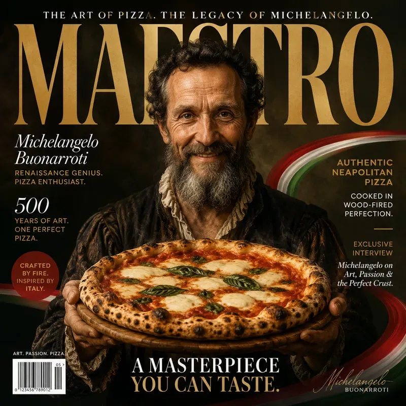 Luxury Food Cover Ad Maker Pros