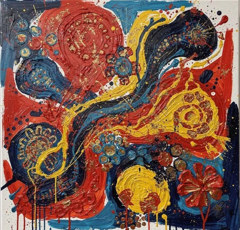 Avantgarde Abstract Art Generator