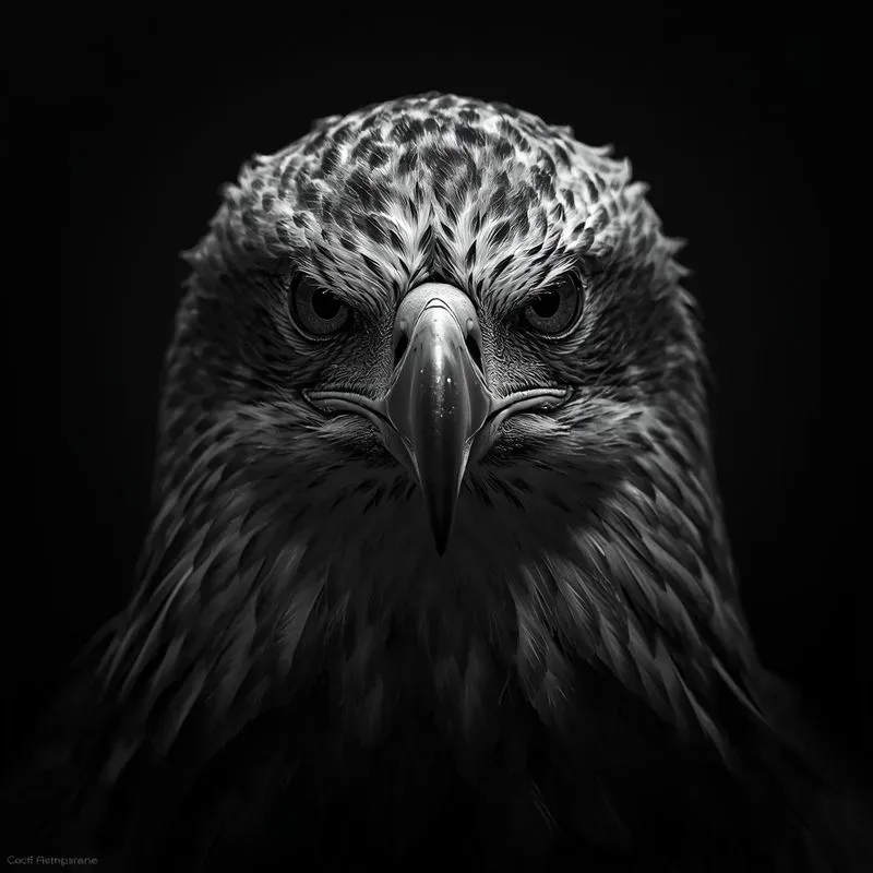 Majestic Monochrome Lion Portraits