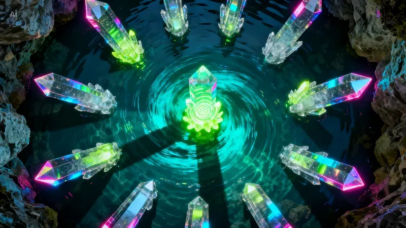 Crystal Realms Epic Fantasy Landscapes