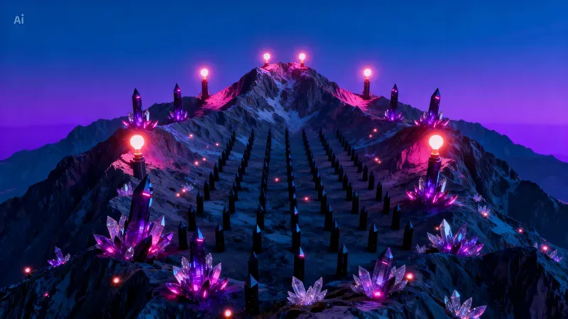 Crystal Realms Epic Fantasy Landscapes