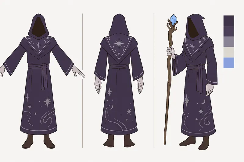 Pro Character Turnaround Sheets