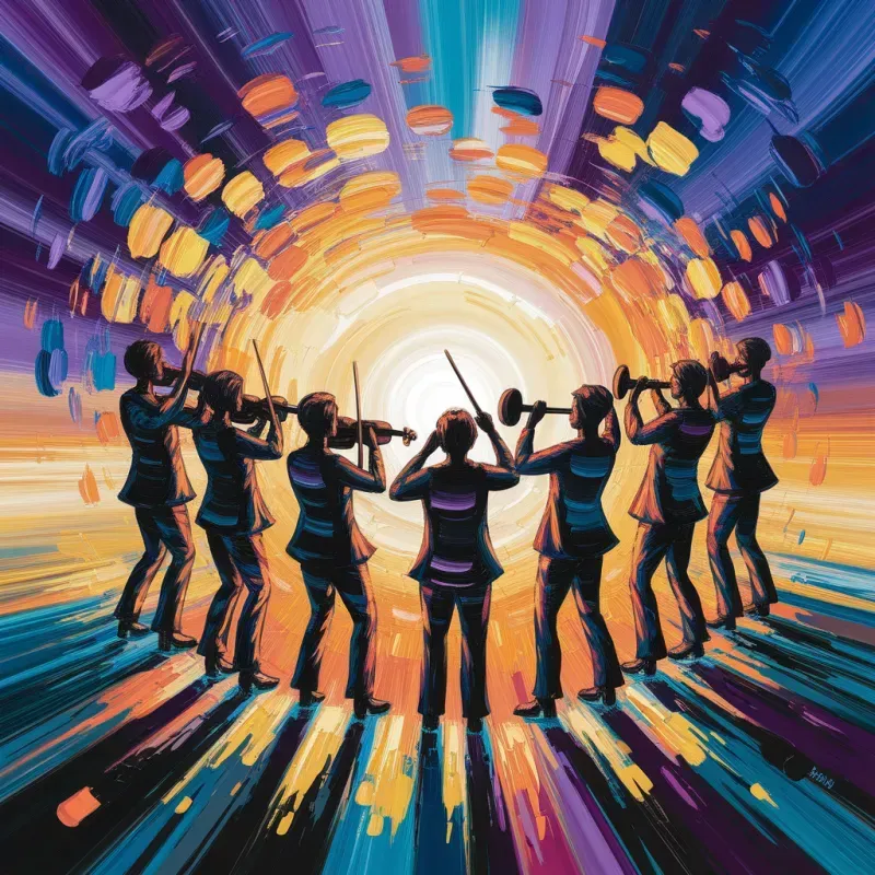 Impressionist Art With Celebrations