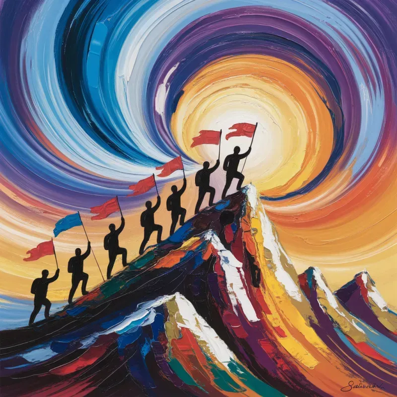 Impressionist Art With Celebrations