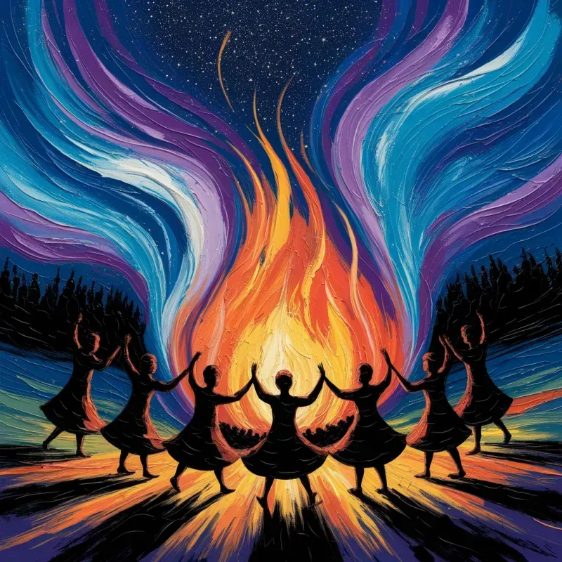 Impressionist Art With Celebrations