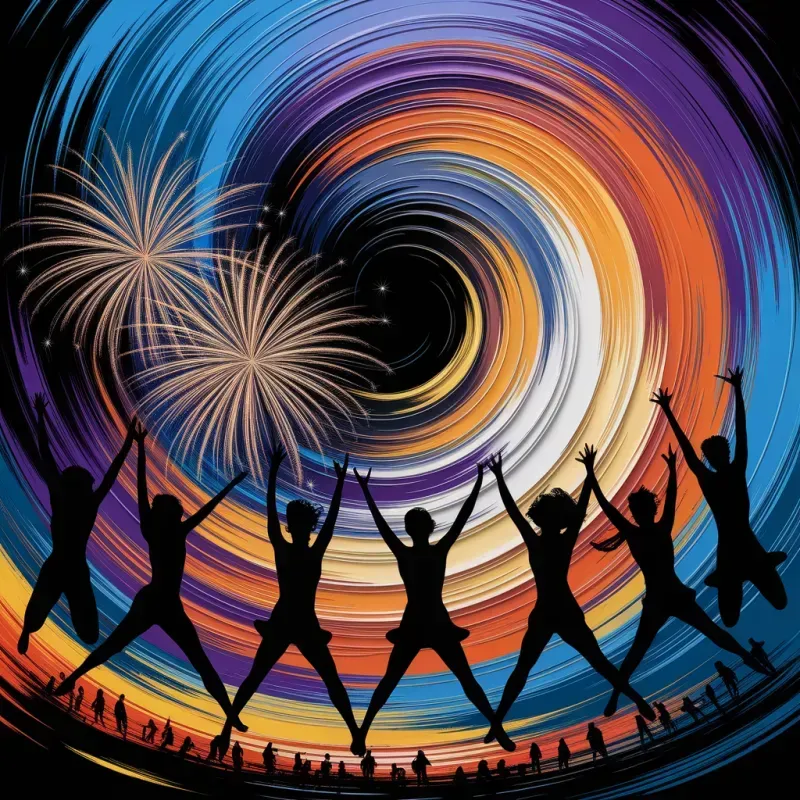 Impressionist Art With Celebrations