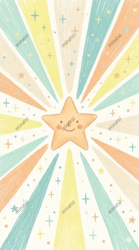 Scandinavian Nursery Radiating Wall Art