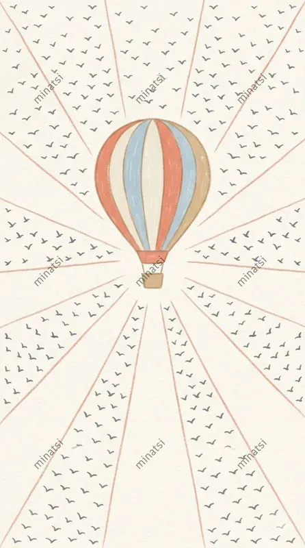 Scandinavian Nursery Radiating Wall Art