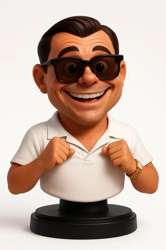 Photos Into Stylized 3D Cartoon Busts