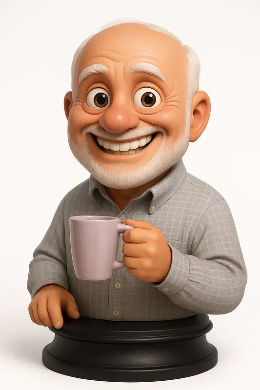Photos Into Stylized 3D Cartoon Busts
