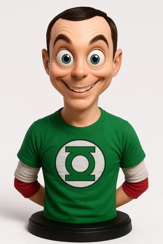 Photos Into Stylized 3D Cartoon Busts