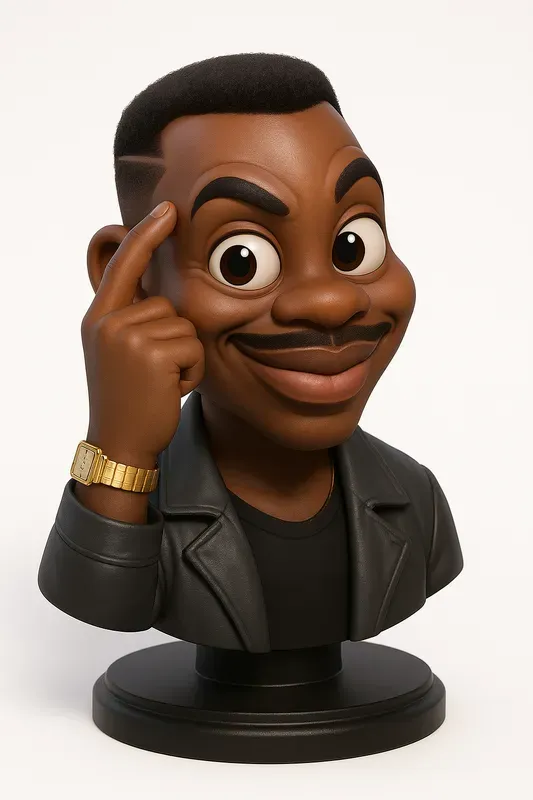 Photos Into Stylized 3D Cartoon Busts
