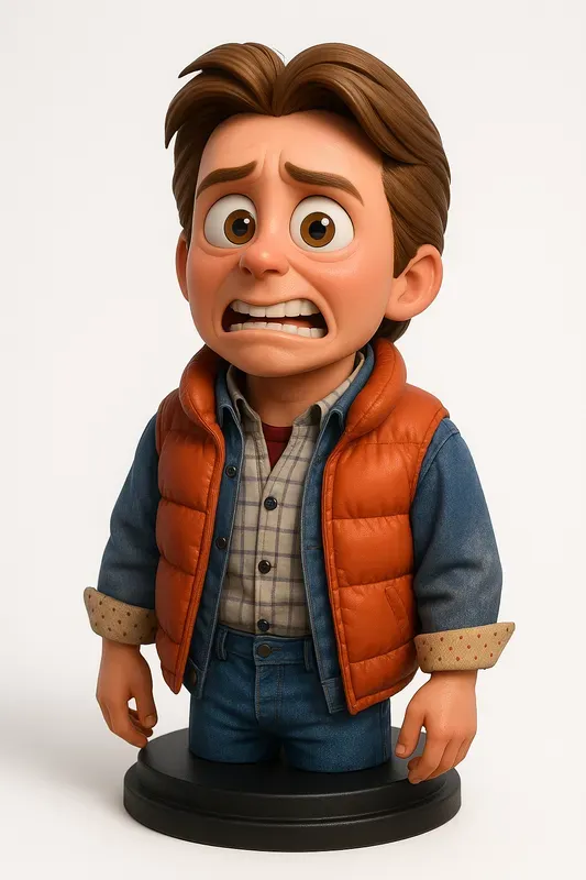 Photos Into Stylized 3D Cartoon Busts