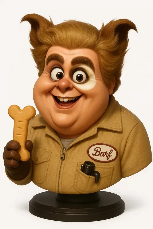 Photos Into Stylized 3D Cartoon Busts