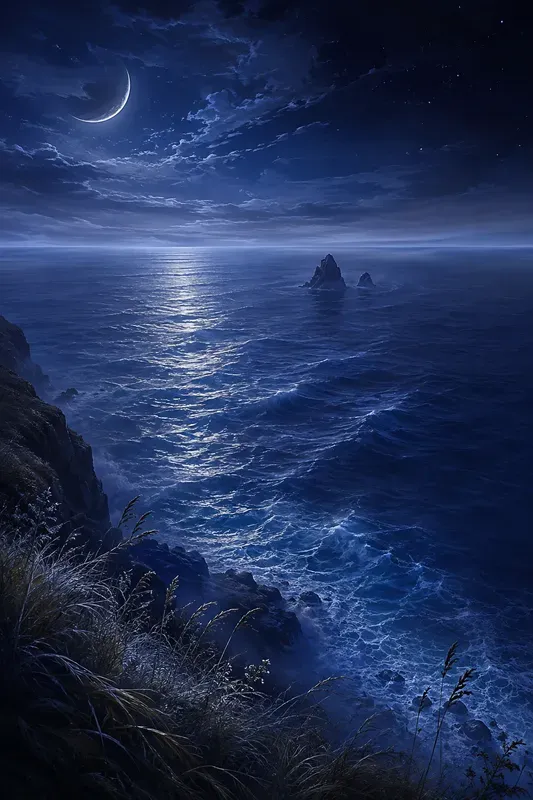 Varied Dream Night Sea Art