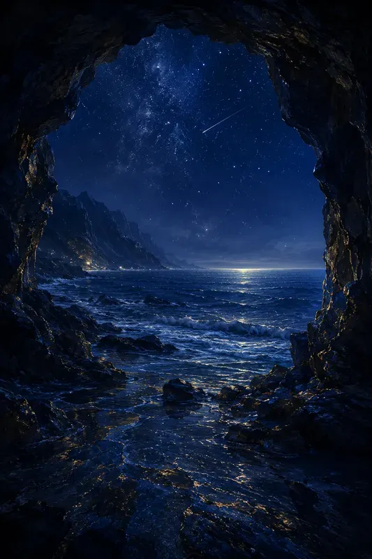 Varied Dream Night Sea Art