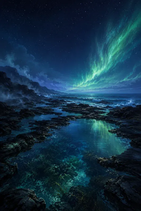 Varied Dream Night Sea Art