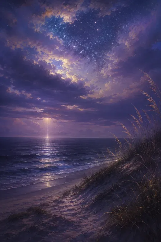Varied Dream Night Sea Art