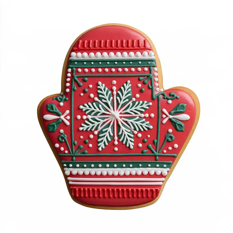 Iced Cookie Christmas Cliparts
