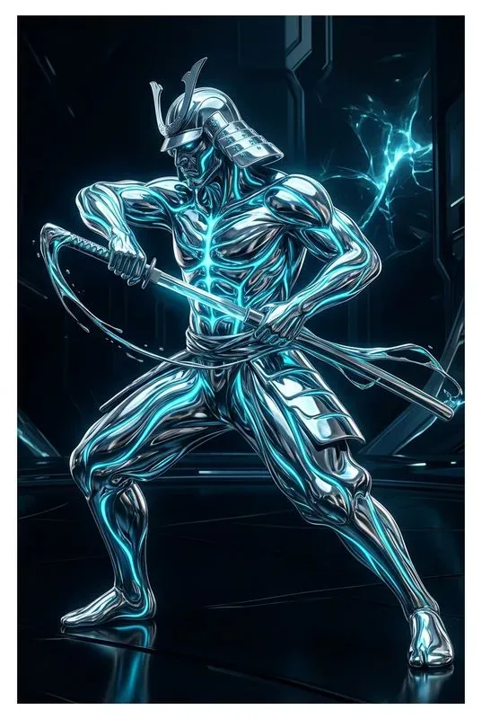Bioluminescent Metal Characters
