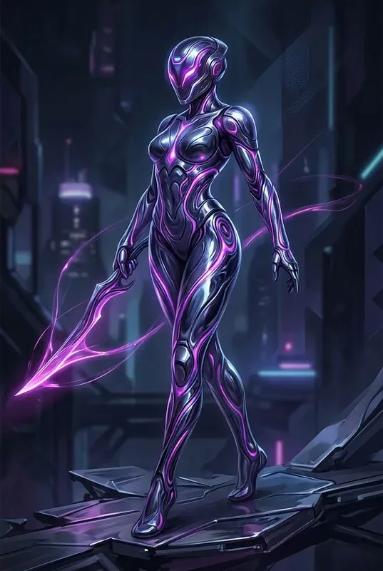 Bioluminescent Metal Characters