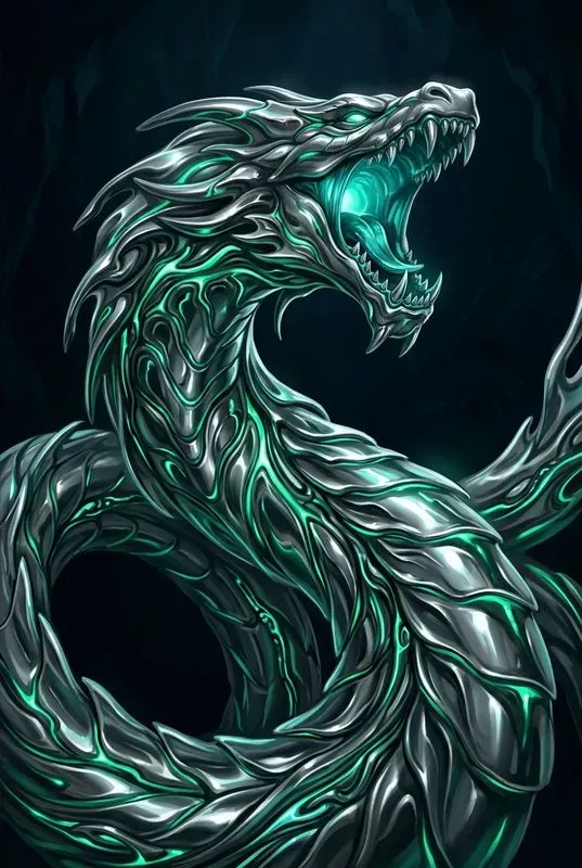 Bioluminescent Metal Characters